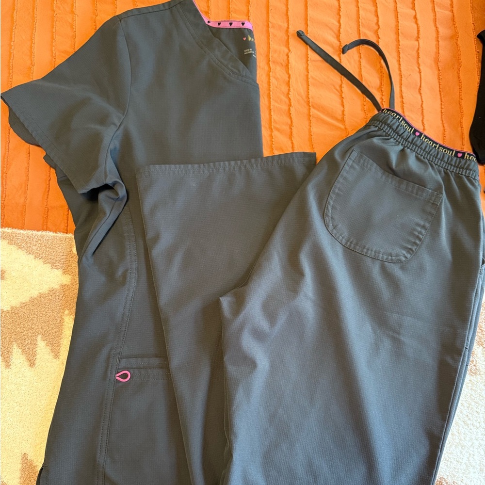 Dark Grey Heart Soul Set